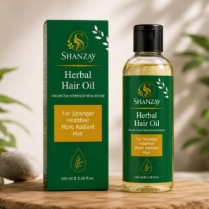 Shanzay Herbal Hair Oil 100ml | Natural Hair Growth & Hair Fall Control